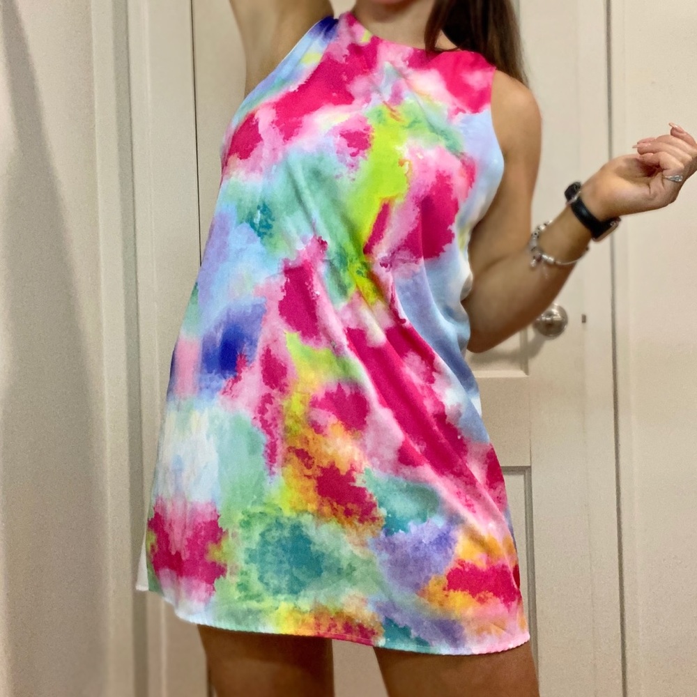 Boutique tie-dye dress